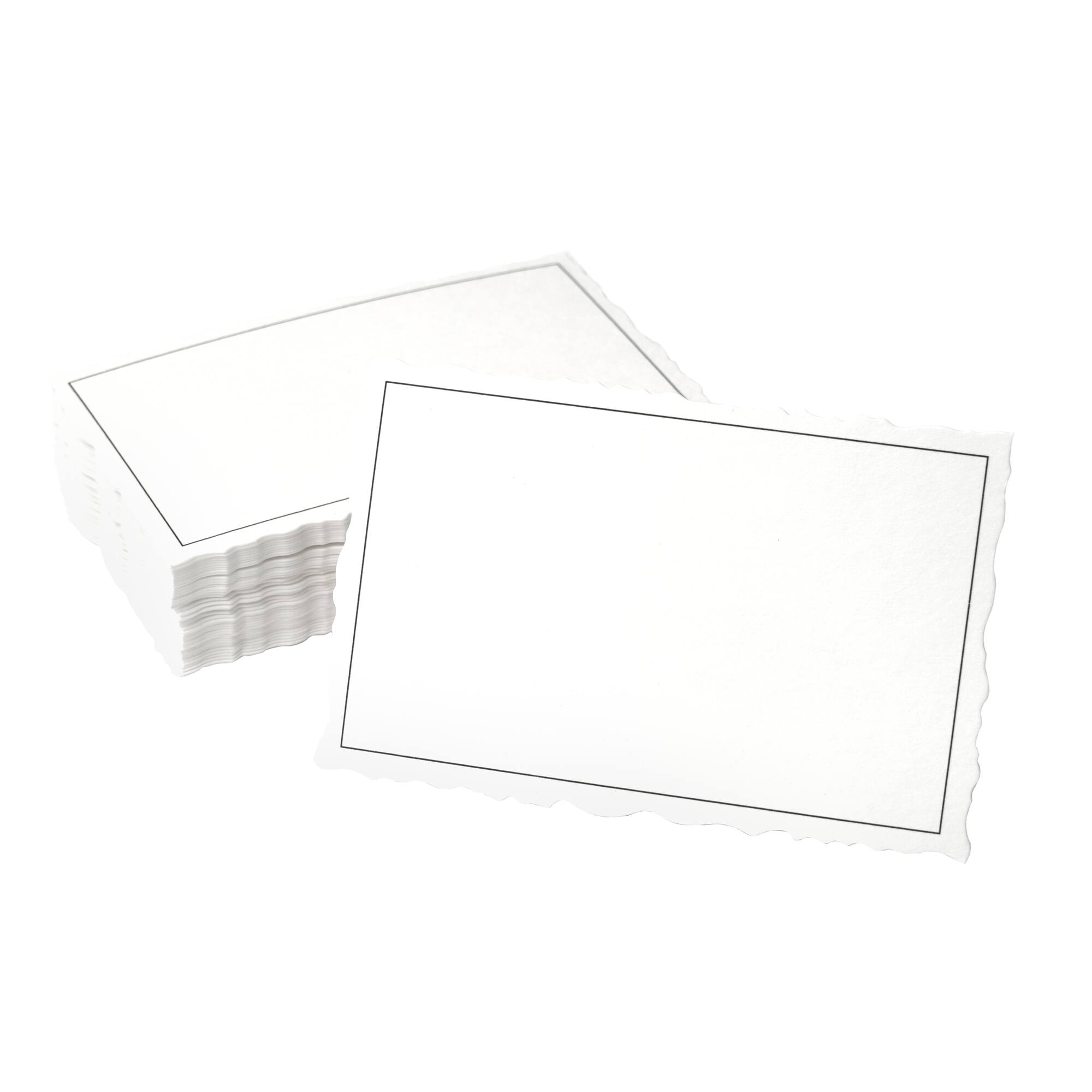 Black Border Place Cards, 50ct. by Celebrate It™